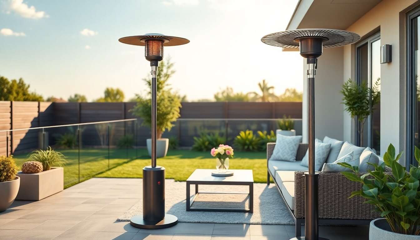 Critères pour choisir son parasol chauffant électrique