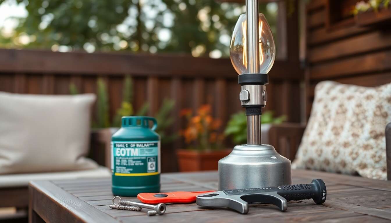 Comment installer efficacement son parasol chauffant