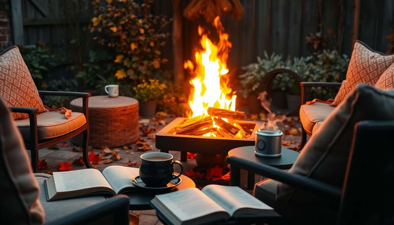 Économiser du chauffage grâce au brasero à bois