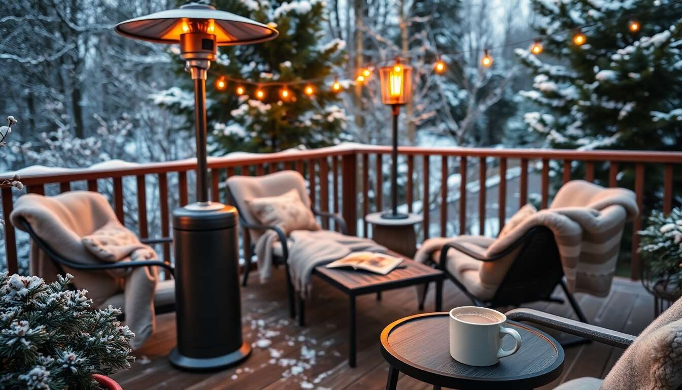 Confort extérieur en hiver : investir dans un bon chauffage