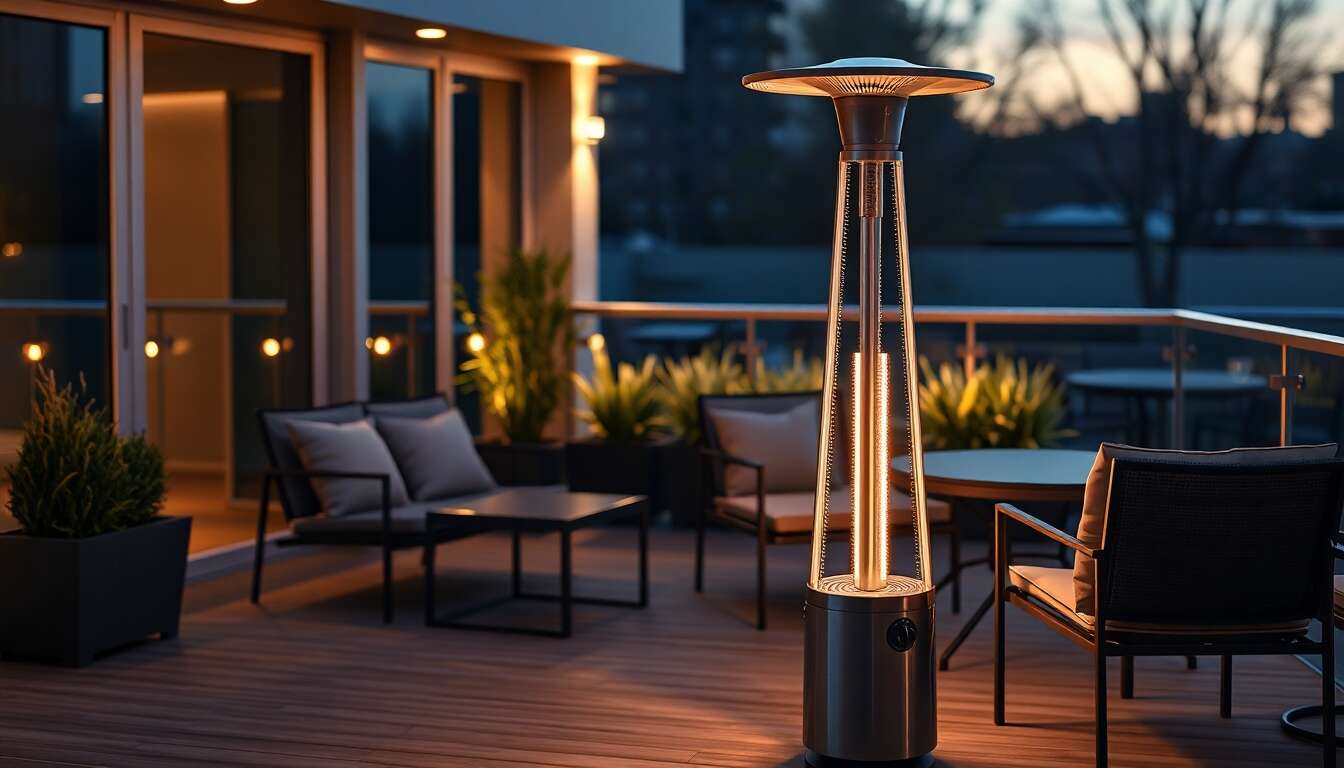 Comment fonctionne un parasol chauffant électrique ?