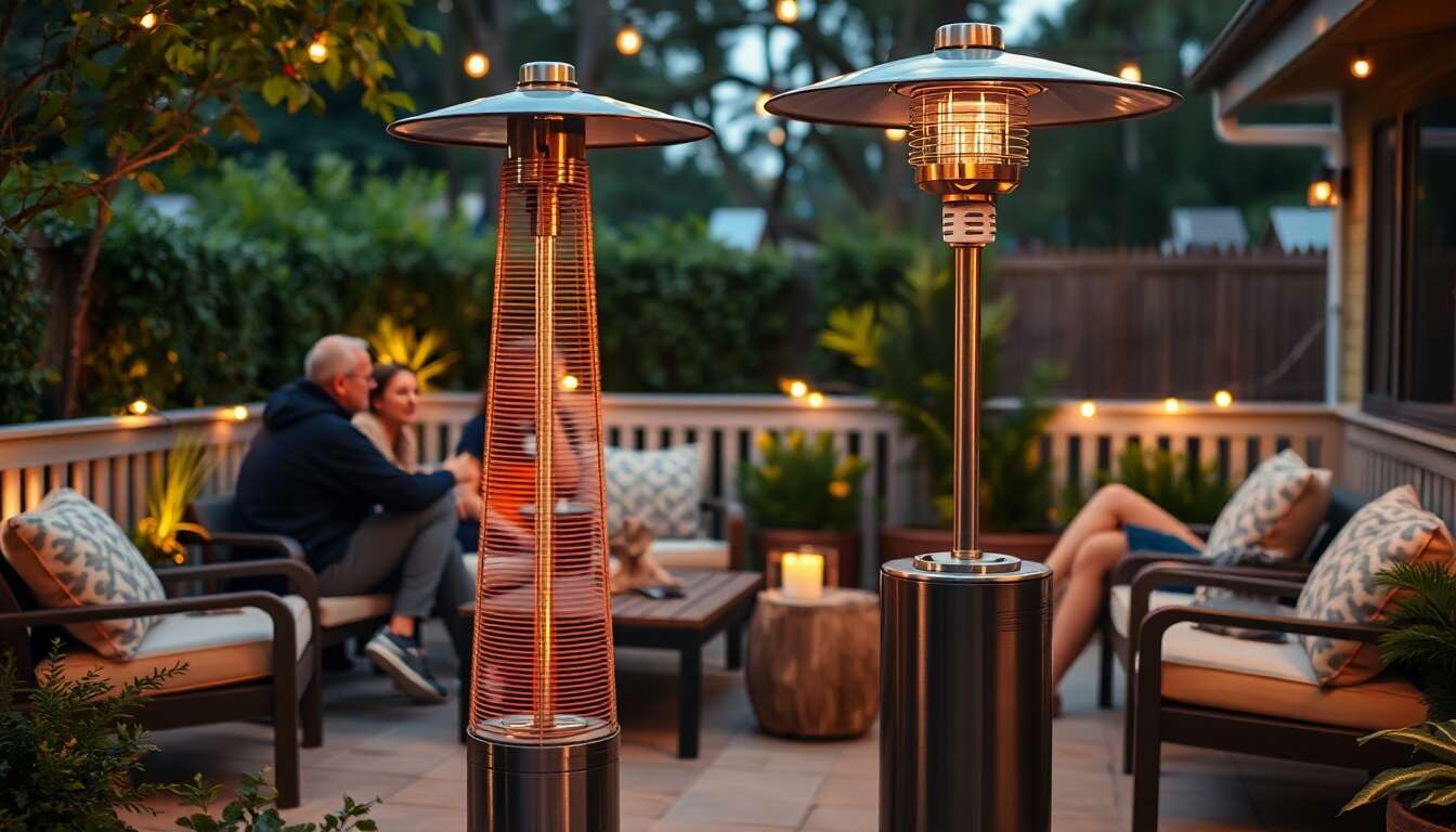 Trouver le meilleur emplacement pour votre parasol chauffant à gaz