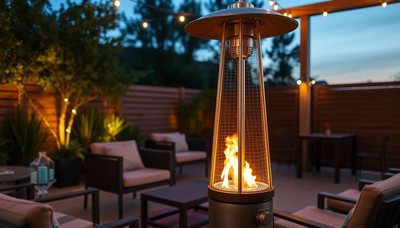 Guide pratique du parasol chauffant au gaz