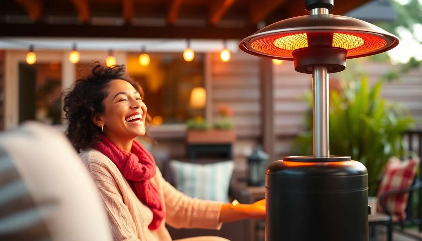 Comparatif des meilleurs parasols chauffants électriques