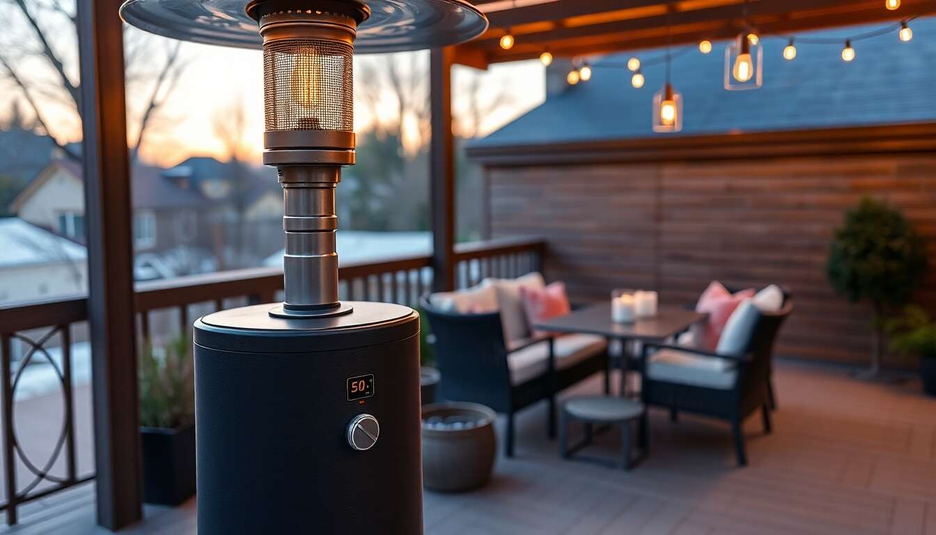 Accessoires indispensables pour votre parasol chauffant à gaz