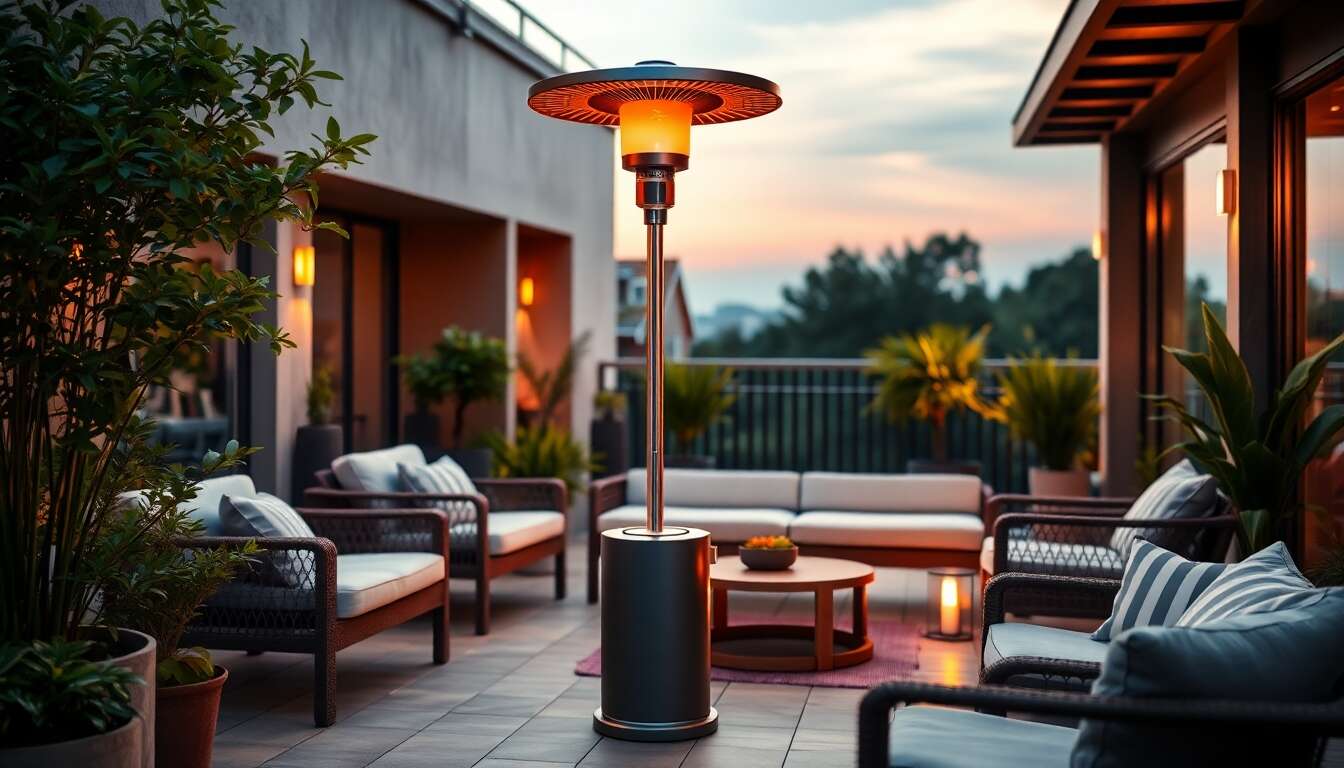 Installation facile de votre parasol chauffant électrique