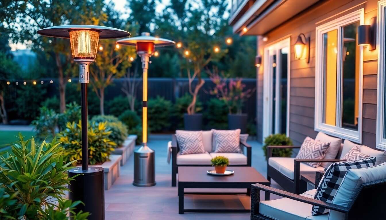 Choisir le bon parasol chauffant électrique : guide pratique