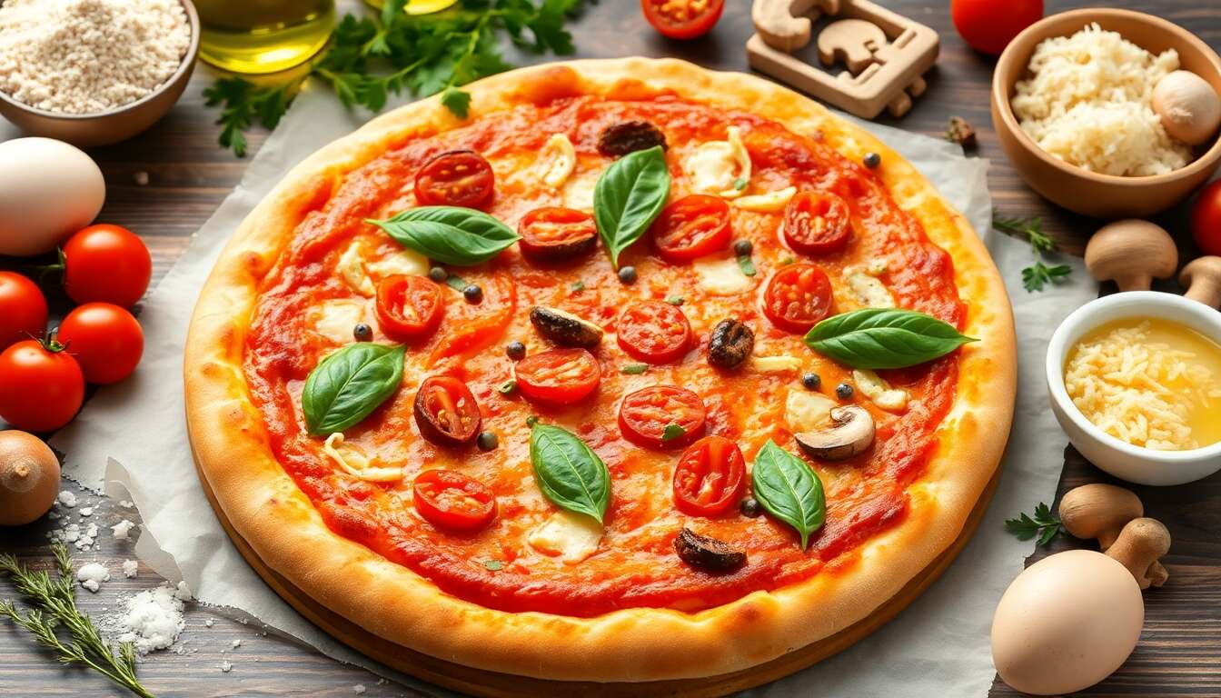 Préparer une pizza végétarienne savoureuse et pleine de goût