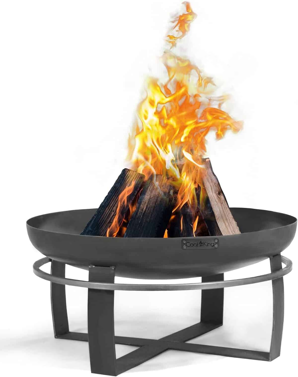 Test du brasero Viking de Gartendekoparadies : une déco en acier qui chauffe
