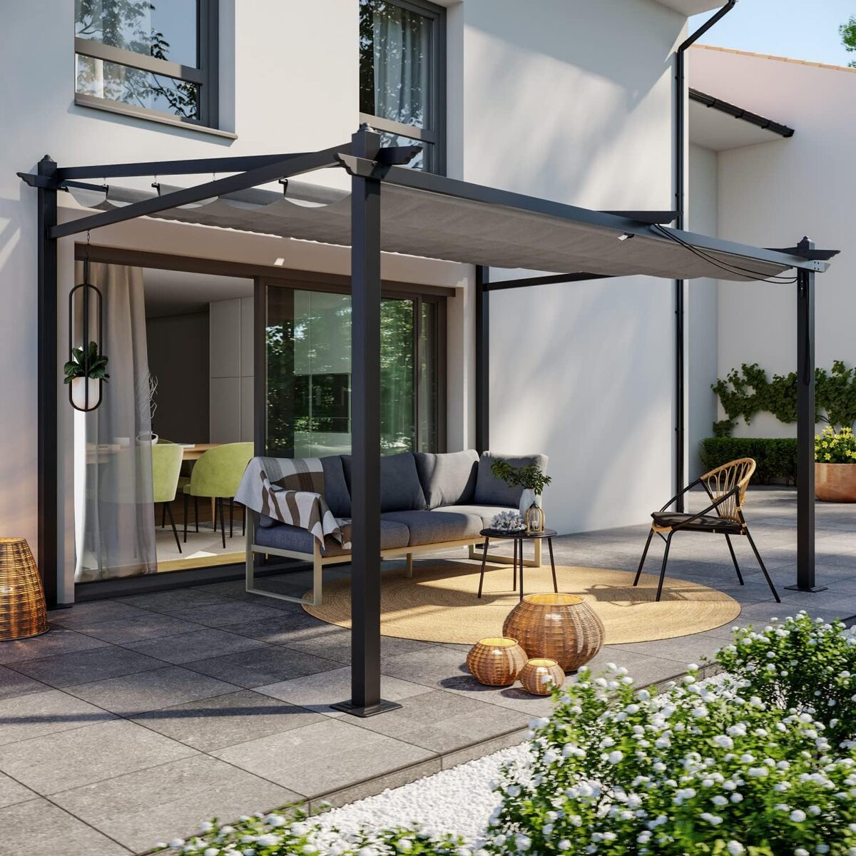 Test : pergola Lisboa d'Avril Paris, élégance et praticité