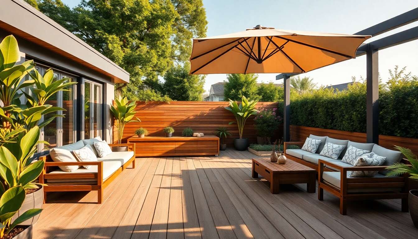 Protéger sa terrasse : solutions efficaces