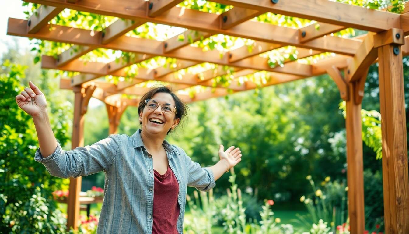 Comparatif : pergola en bois ou aluminium ?