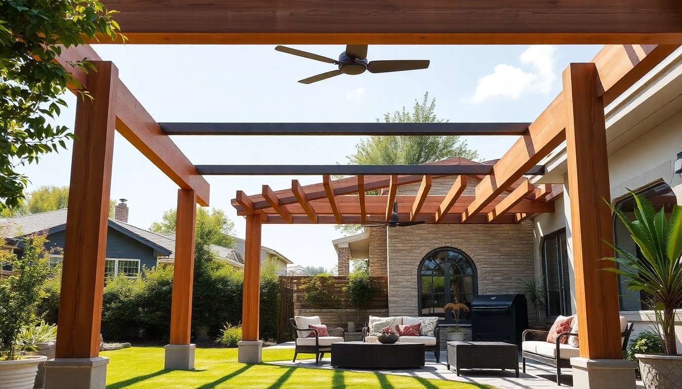 Sélectionner les matériaux pour une pergola durable