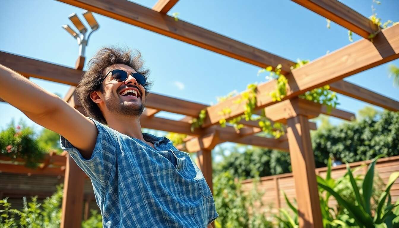 Pergolas en alu versus bois : comparaison complète
