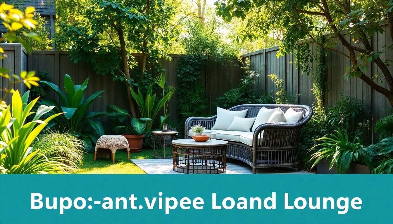 Salons de jardin économiques : astuces pour petits budgets