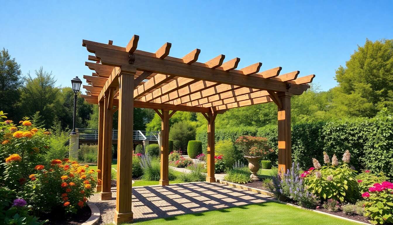 Comment choisir une pergola en bois adaptée