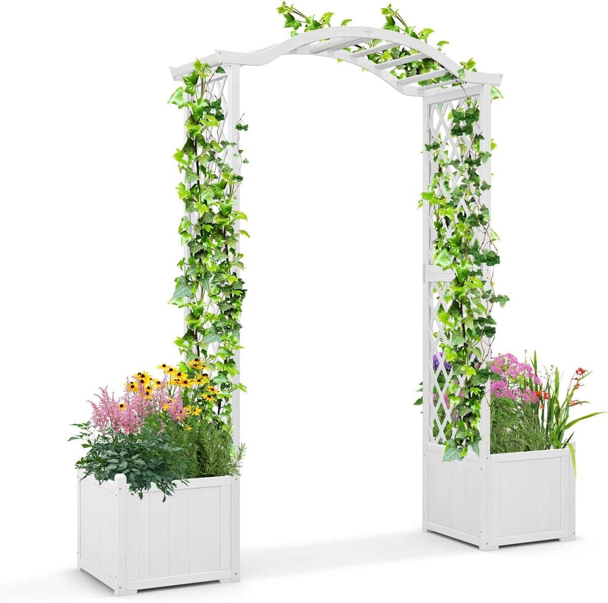 Test : arche de jardin Costway, élégance et fonctionnalité pour vos plantes
