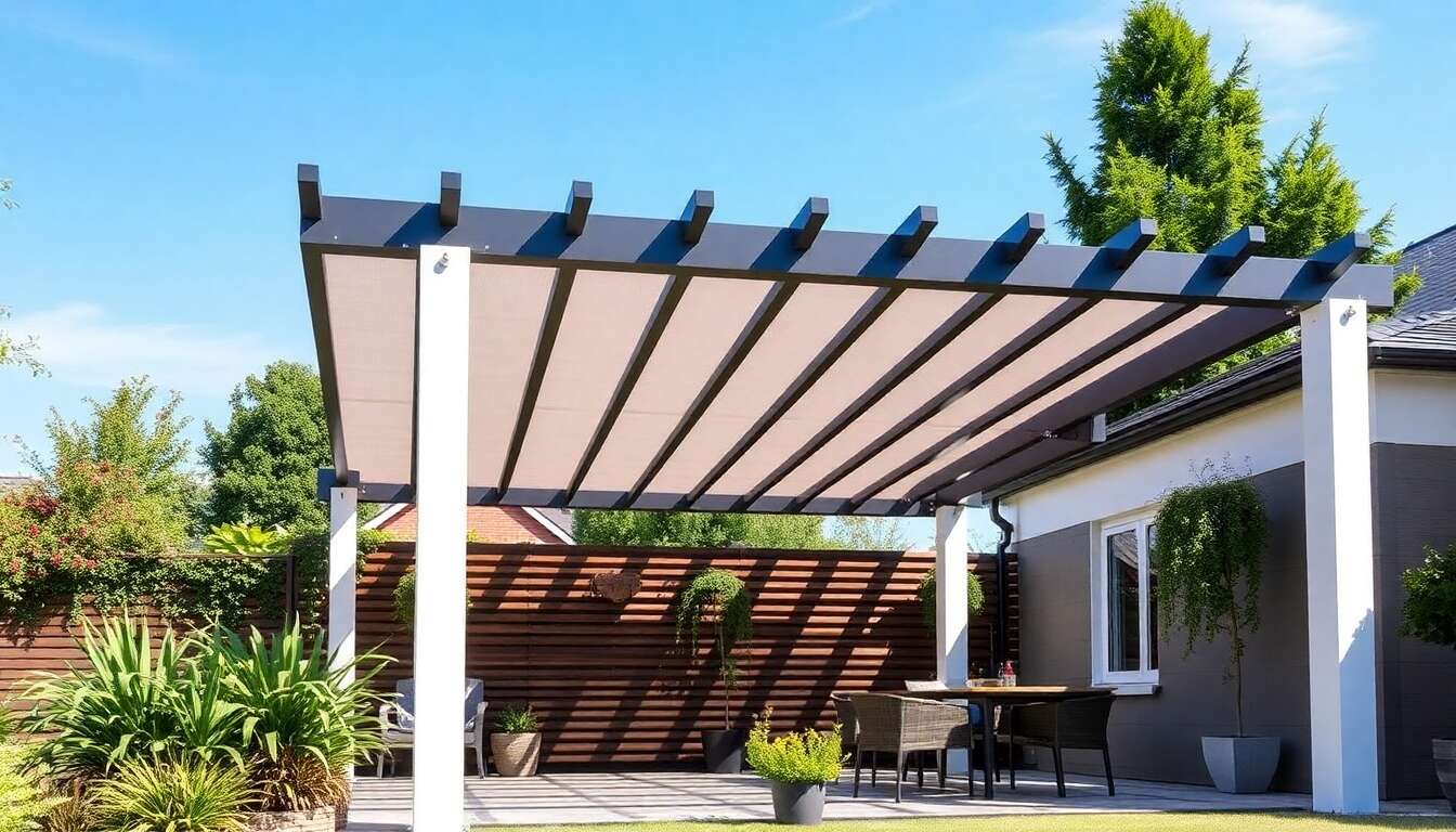 Pergolas modulaires : flexibilité et modernité réunies