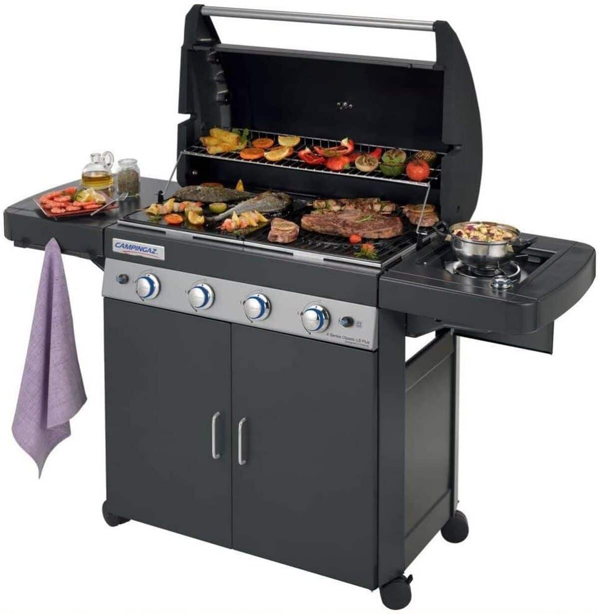 Test : barbecue Campingaz 4 Series LS Plus, puissance et polyvalence