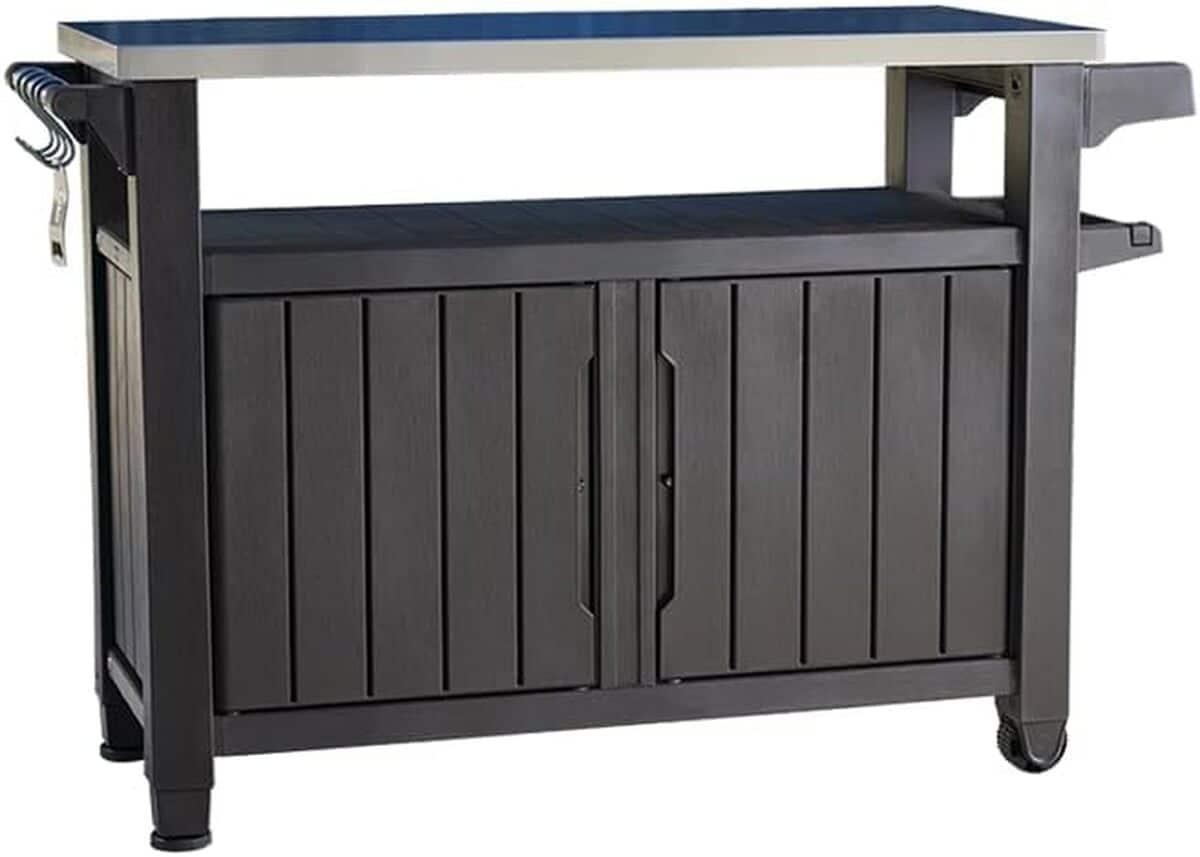 Test de la desserte barbecue Keter Unity XL : un choix malin