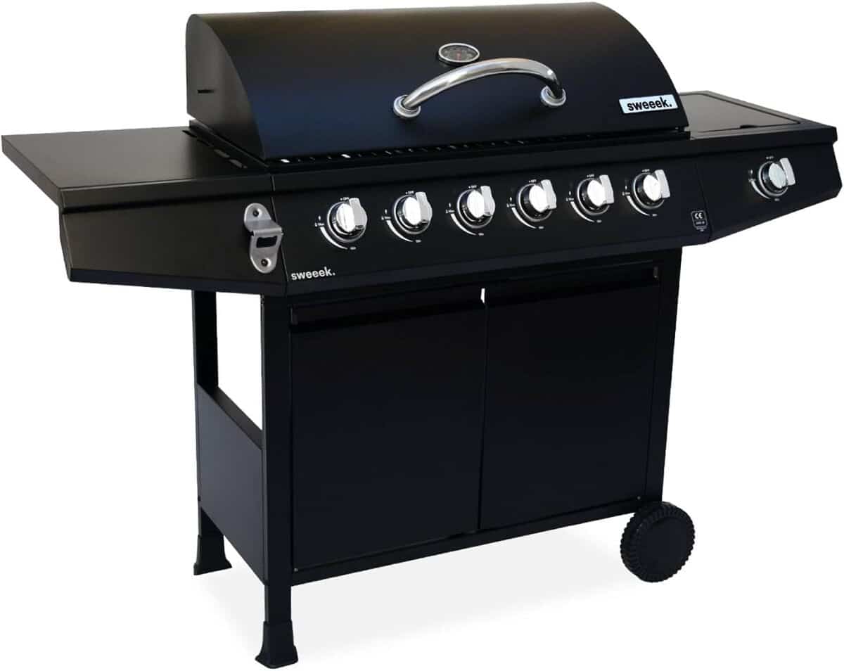 Test du barbecue gaz Treville : performance des 7 brûleurs par Alice's Garden