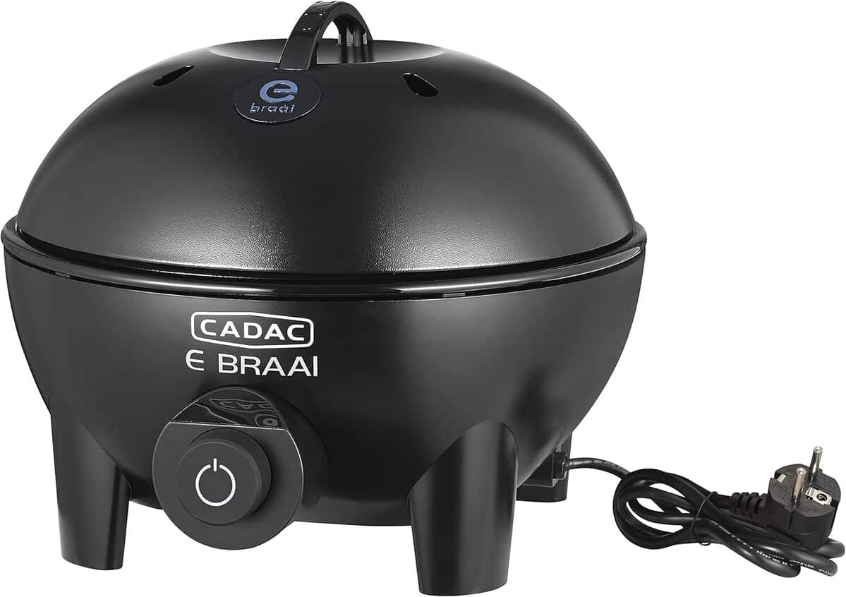Test du CADAC E-Braai : le gril électrique noir qui va révolutionner vos grillades