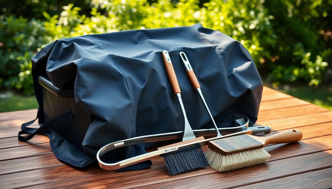 La housse de protection : pr&eacute;server votre barbecue