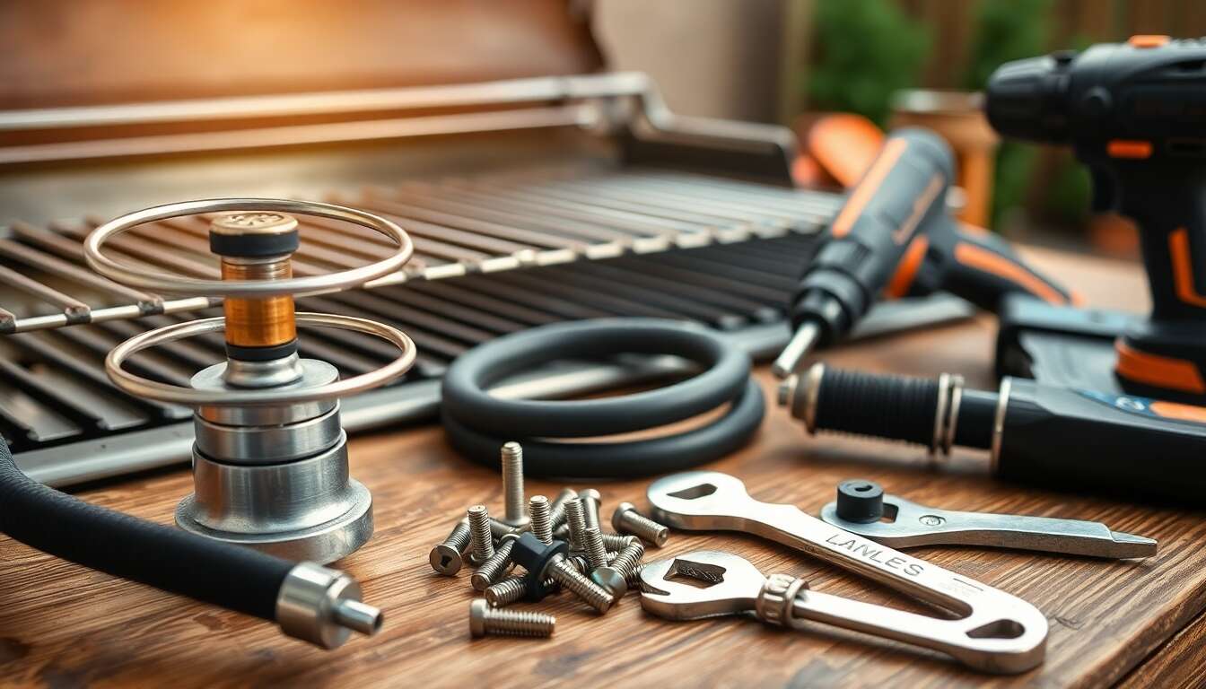 Réparer son barbecue à gaz avec des pièces détachées