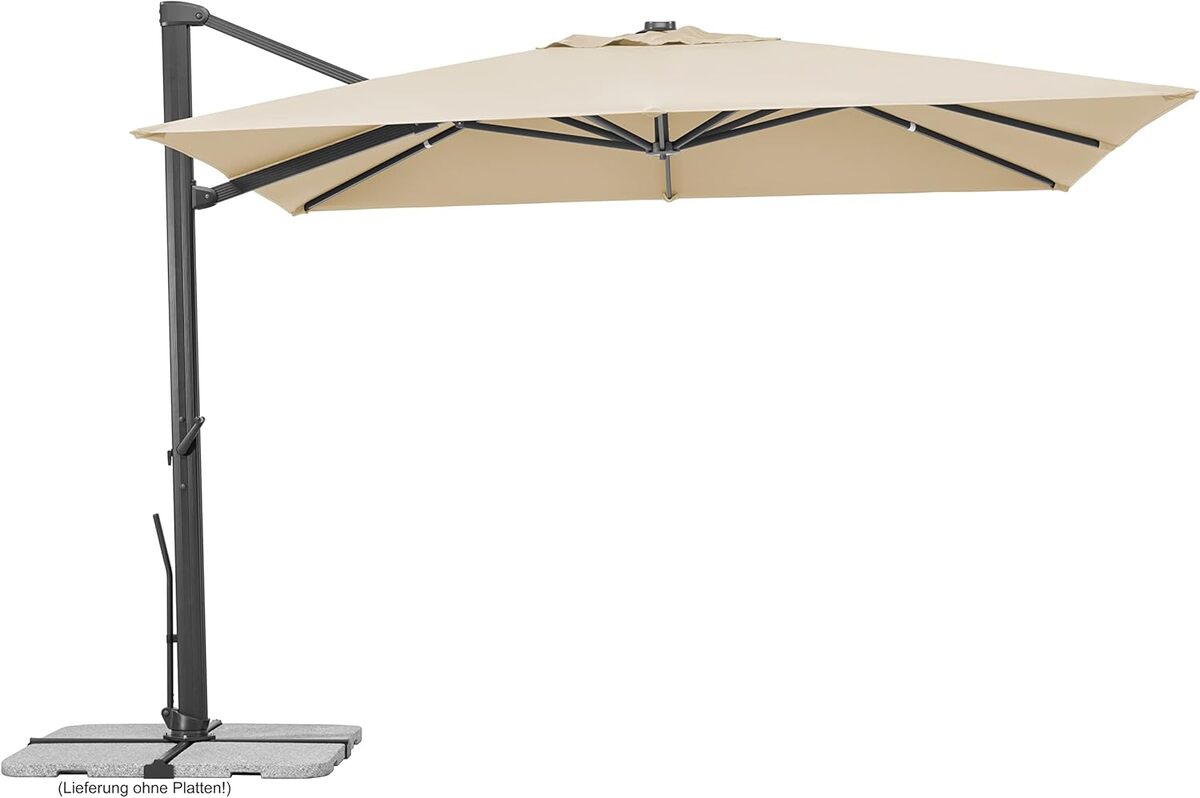 Test : parasol Schneider Rhodos Smart 300x300 cm