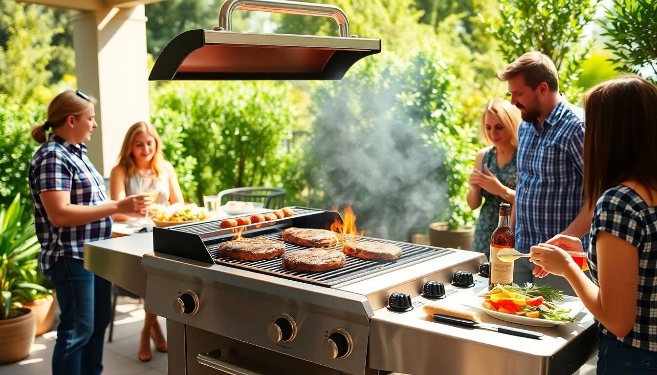 Avantages des barbecues à gaz modernes