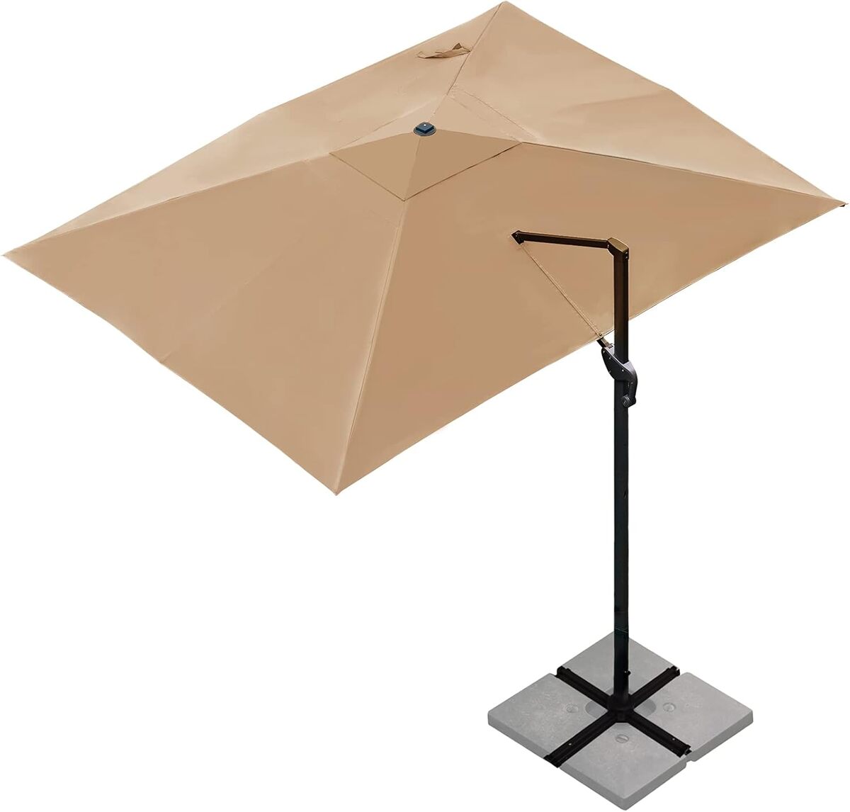 Test du parasol déporté Sunnyglade : ombre élégante et fonctionnelle