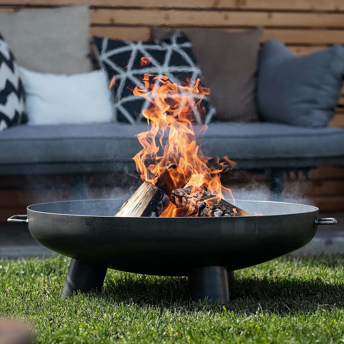 Test : brasero Czaja Coburg 80 cm, chaleur et convivialité