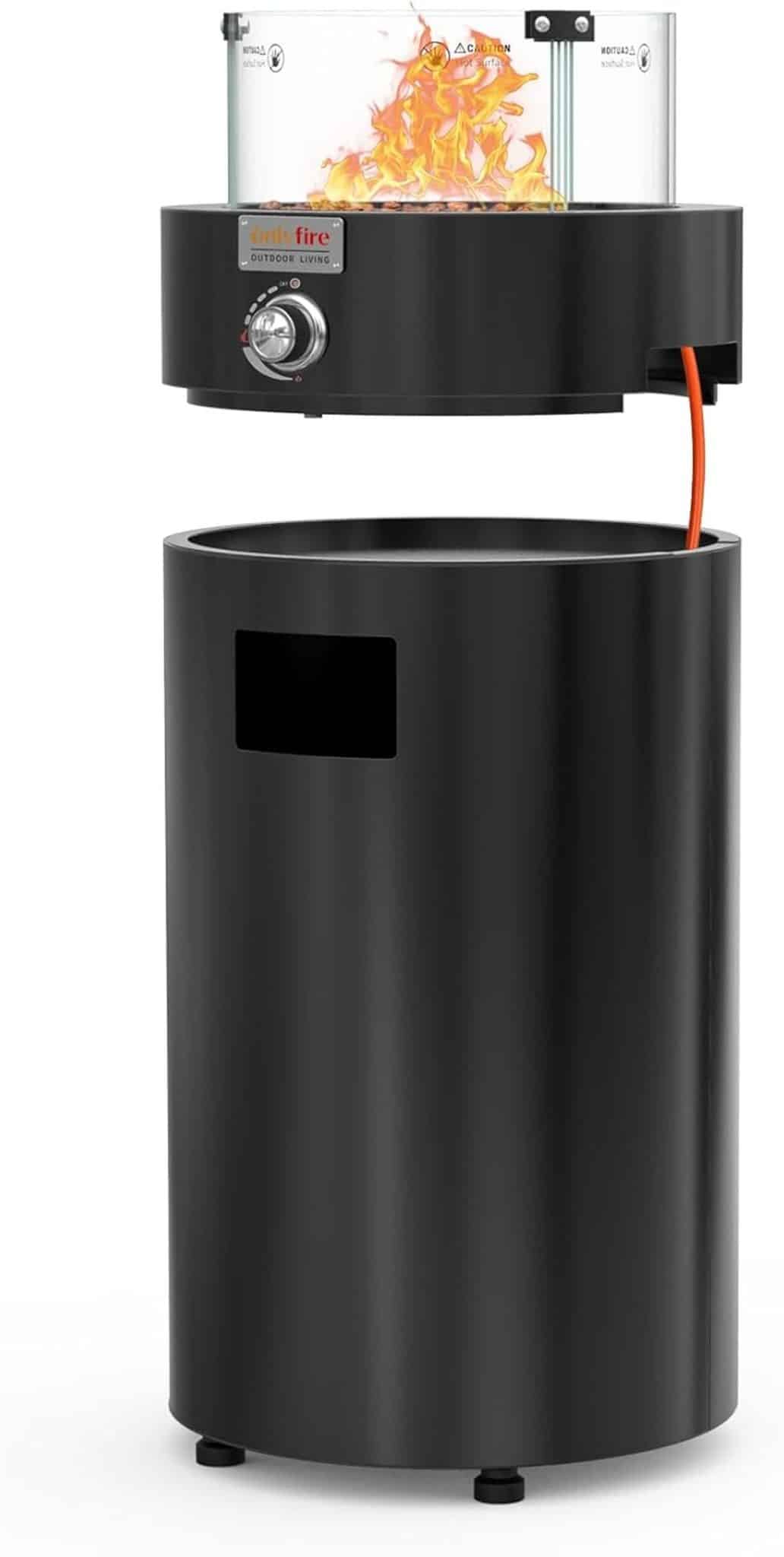 Test du Onlyfire foyer à gaz : chauffage de terrasse polyvalent