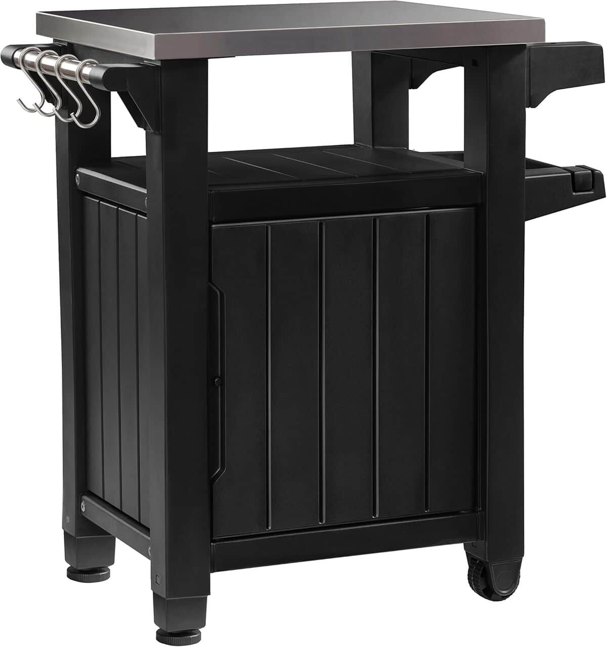 Test : mini desserte barbecue Keter UNITY 105L gris