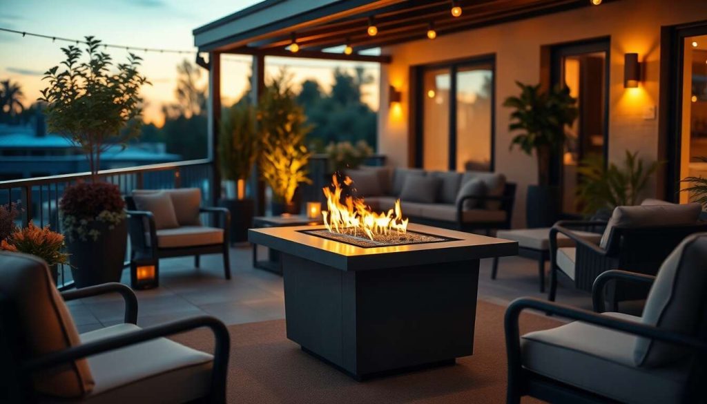 Aménager sa terrasse avec un brasero à gaz