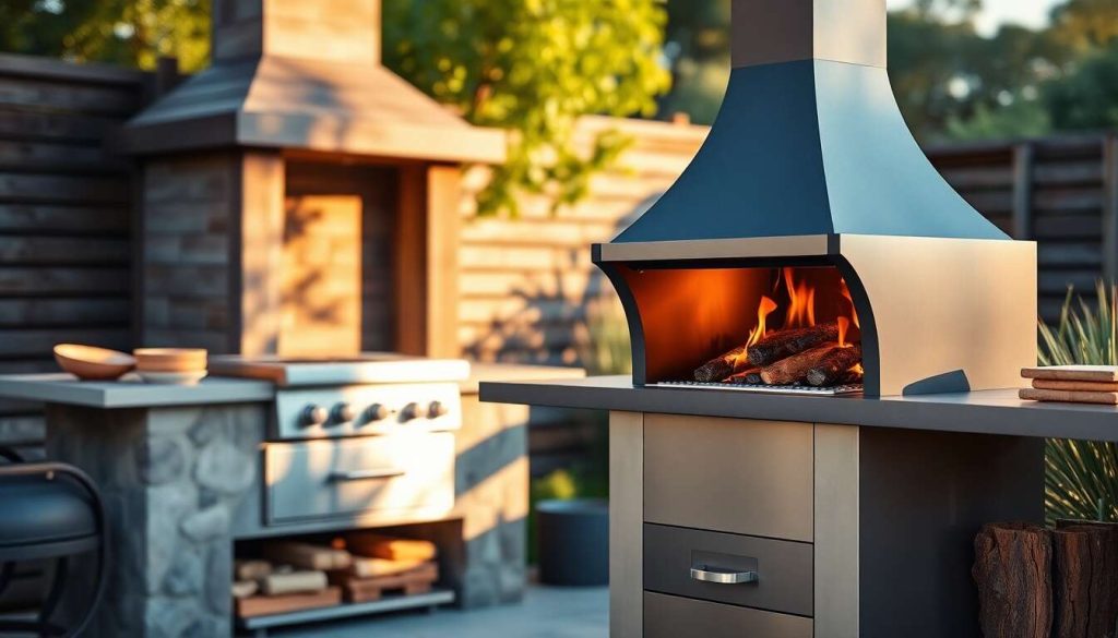 Tendances actuelles des barbecues à bois design