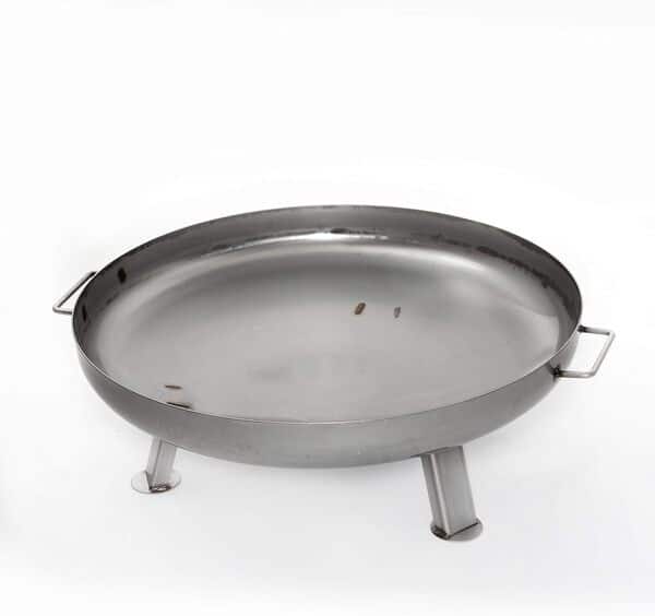 Czaja Stanzteile Brasero Bonn en Acier Inoxydable Ø 80 cm - Brasero d'extérieur pour terrasse et Jardin