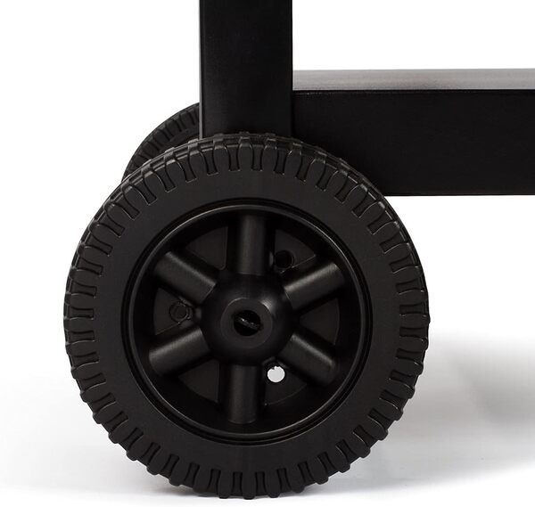 Chariot Pour Plancha Noir/bois - GS131