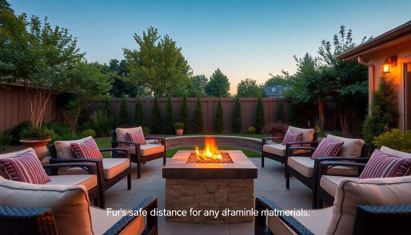 Emplacement id&eacute;al pour un brasero