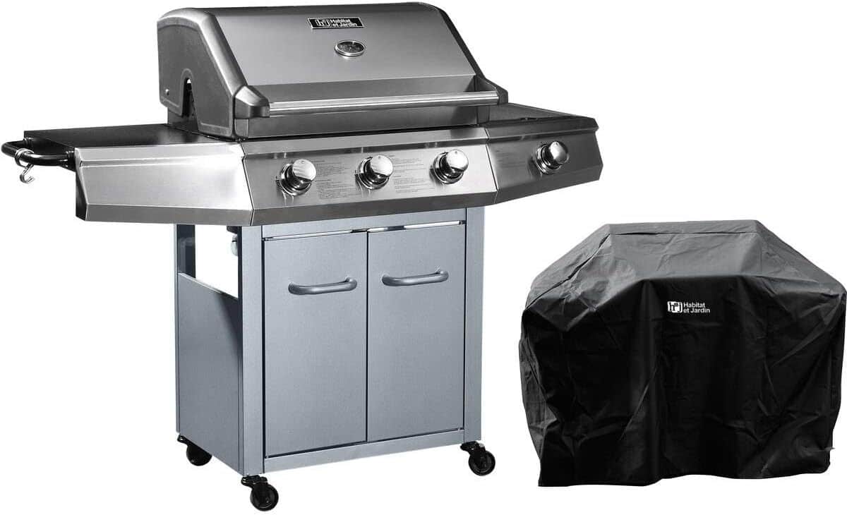 Test du barbecue gaz Habitat et Jardin Bingo 4" : puissance et protection