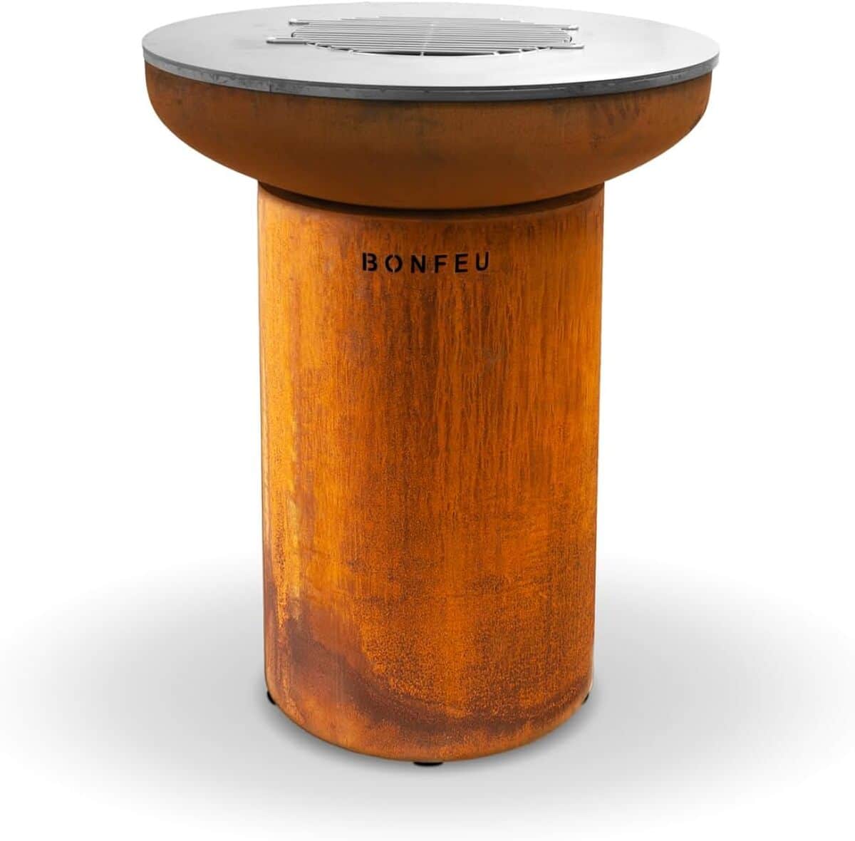 Test du brasero BonFeu BonBiza : un barbecue d'extérieur en acier corten