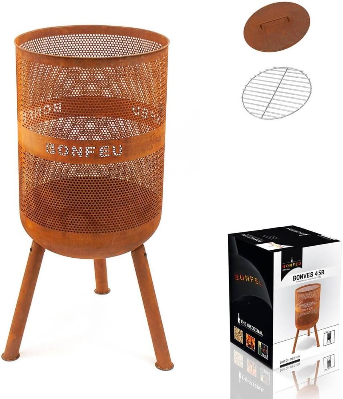 Test du brasero BonFeu BonVes : un barbecue polyvalent pour votre jardin