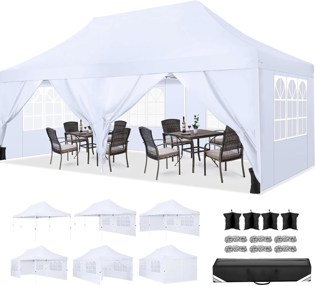 Test : tente COBIZI 3x6m, l'abri idéal pour vos réceptions