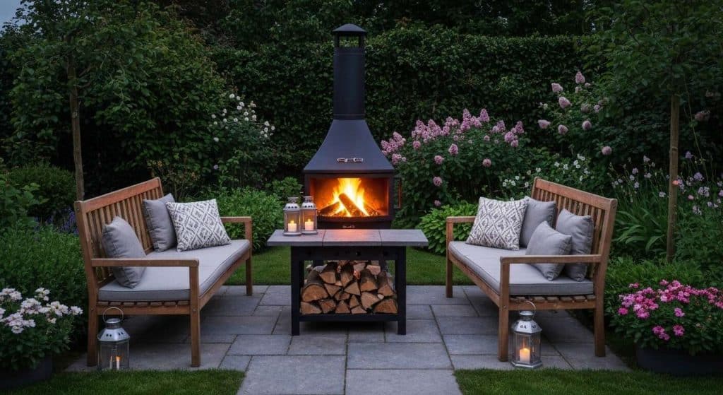 Avantages du brasero de jardin pour votre extérieur
