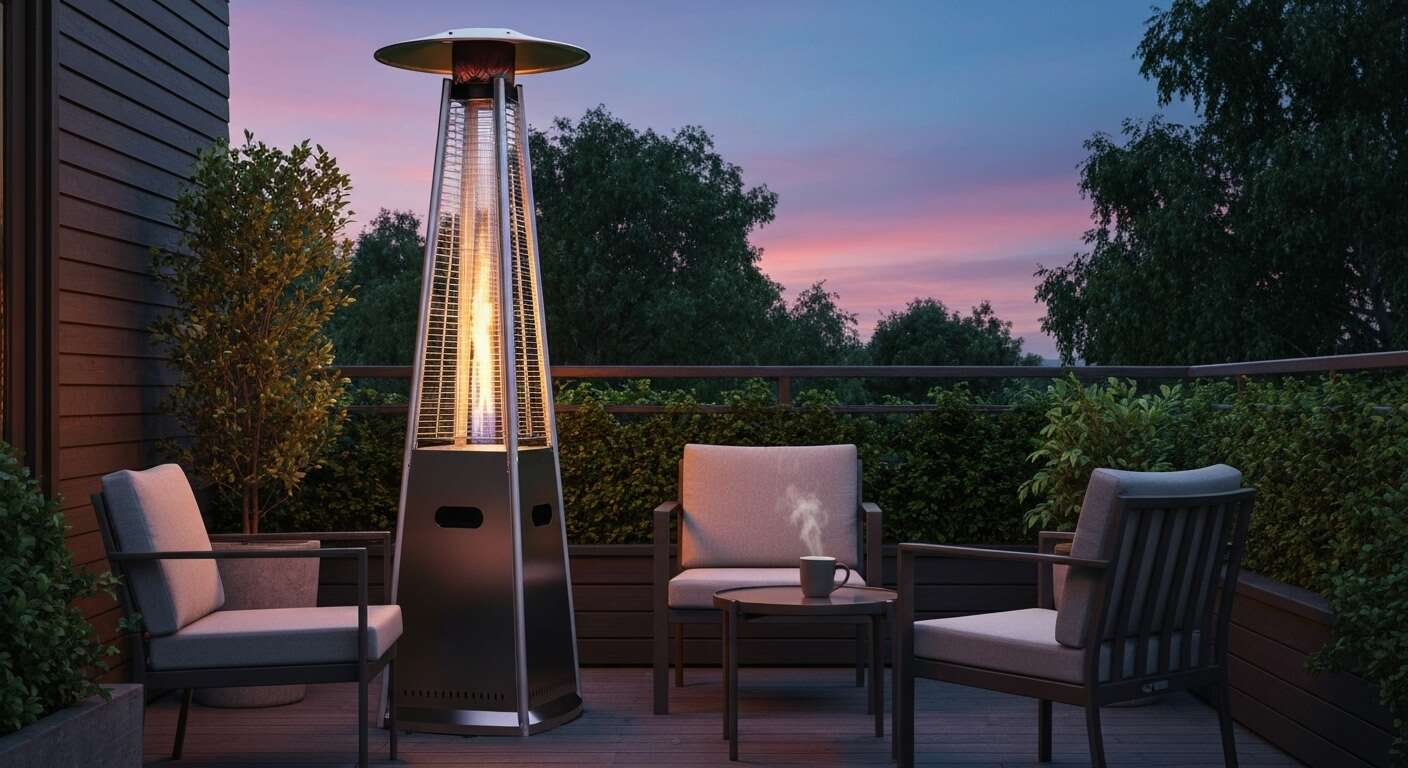 Prolonger l'été avec un bon parasol chauffant