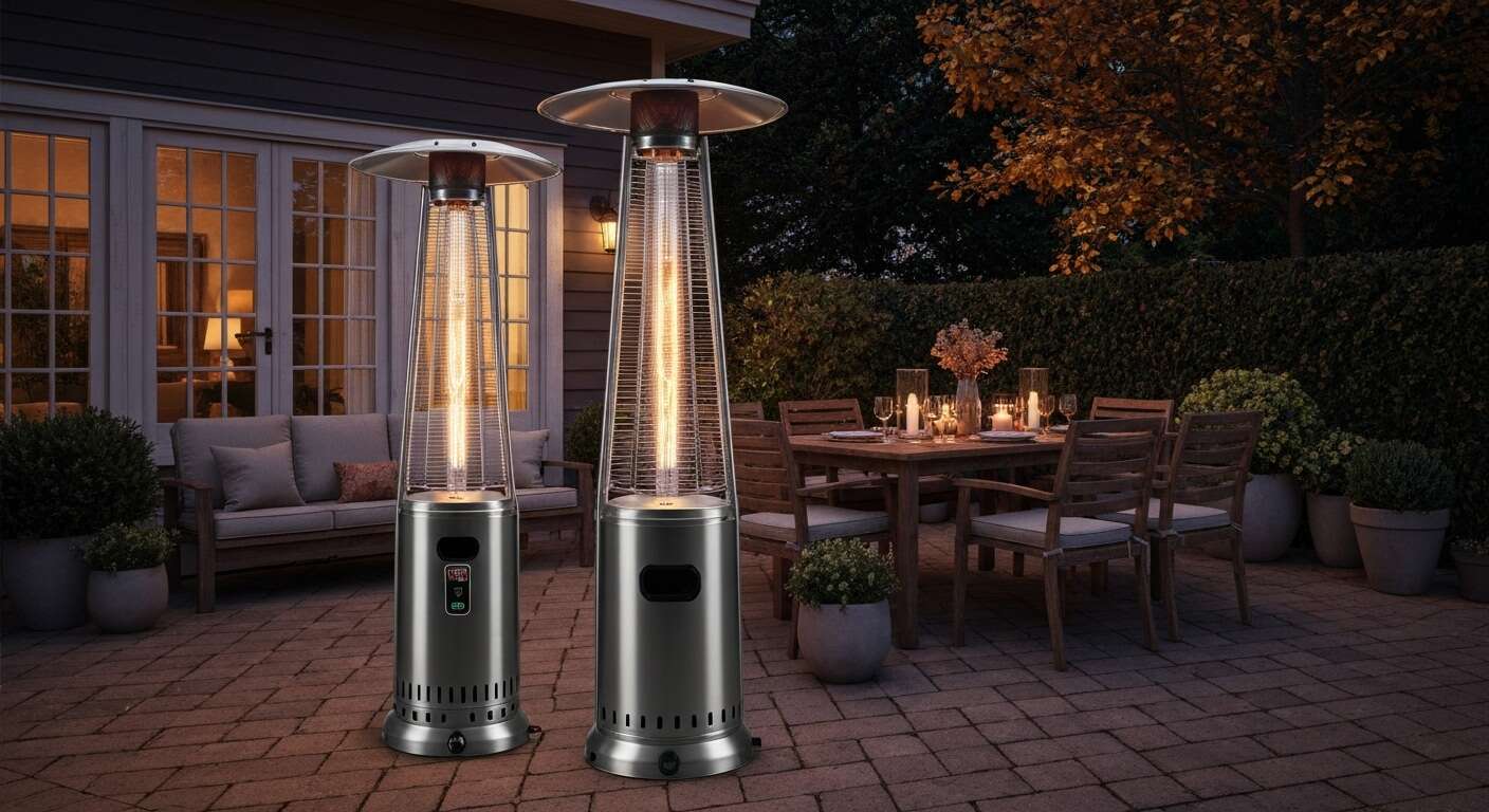 Parasol chauffant &eacute;lectrique ou gaz : faire le bon choix