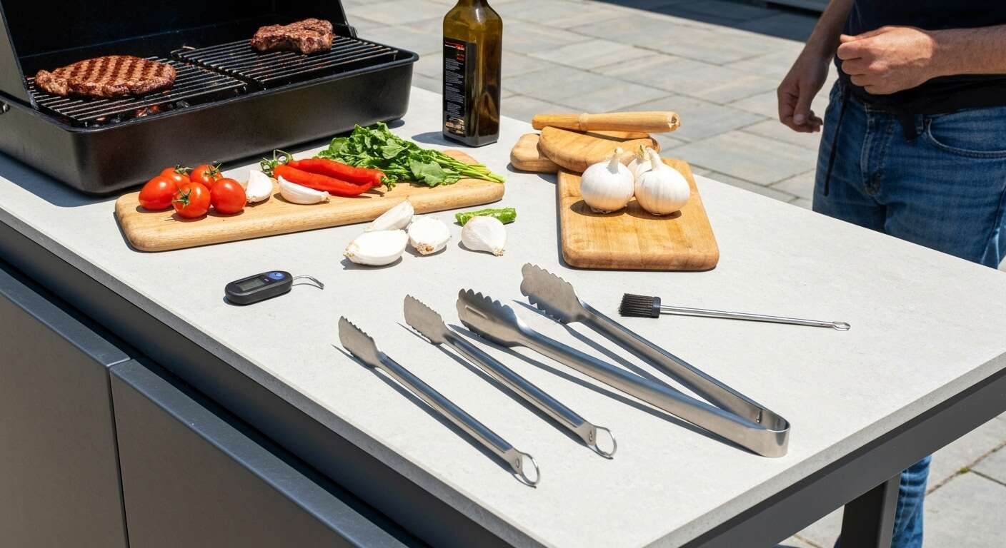 Top accessoires à intégrer sur votre desserte barbecue