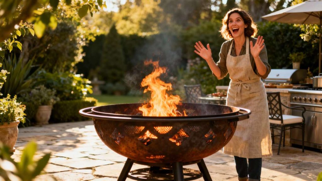 Brasero Rond : découvrez Ses Avantages pour Votre Cuisine Extérieure