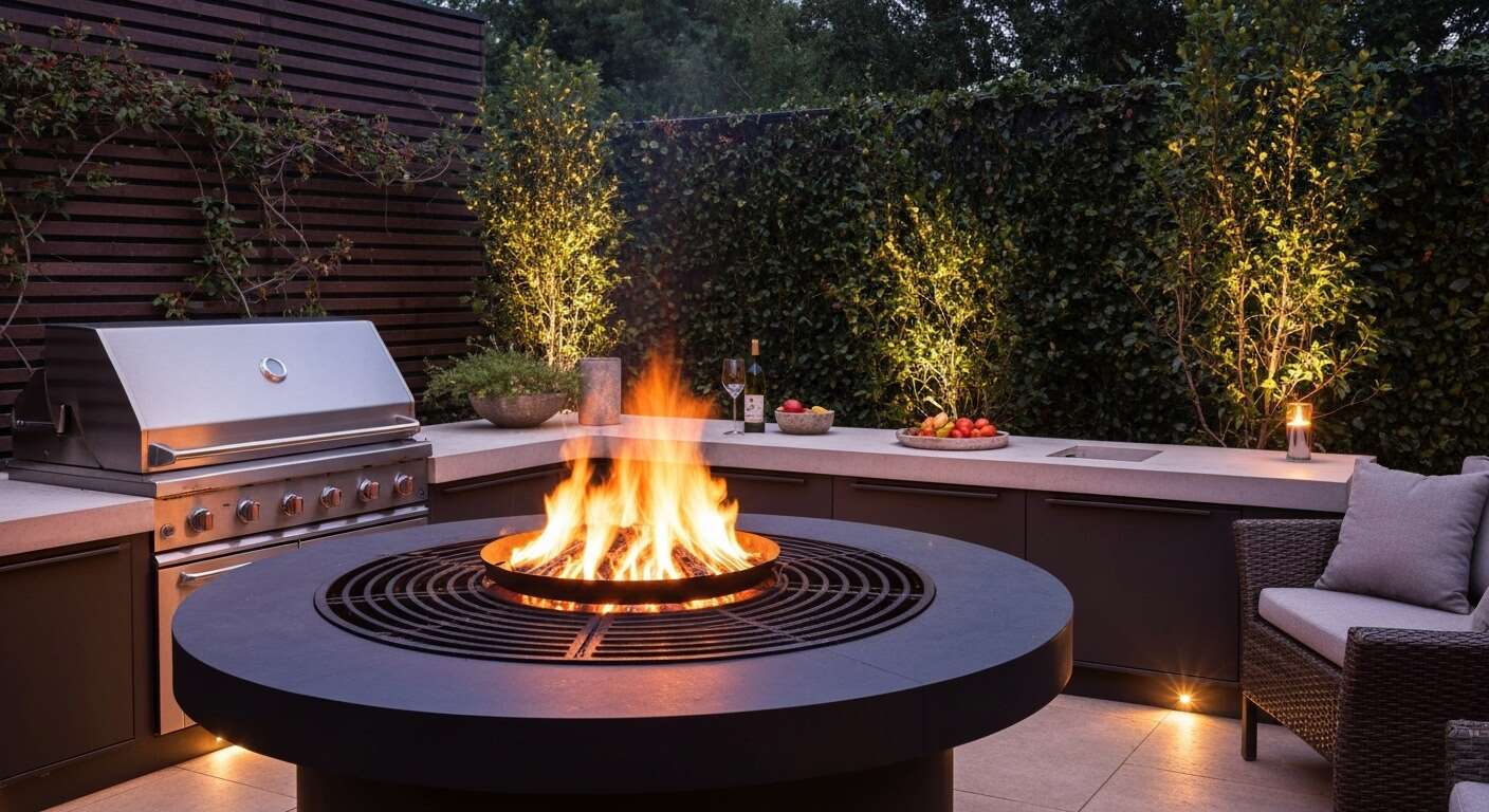 Les avantages du brasero rond pour vos soir&eacute;es