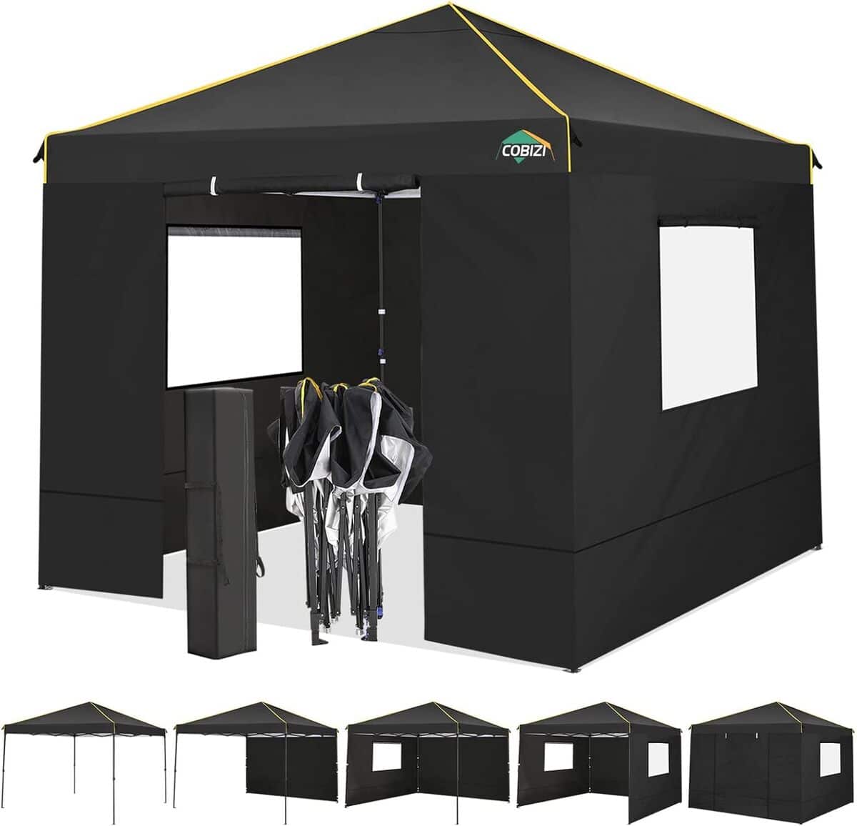 Test de la tonnelle pliante Cobizi 3x3 : praticité et robustesse